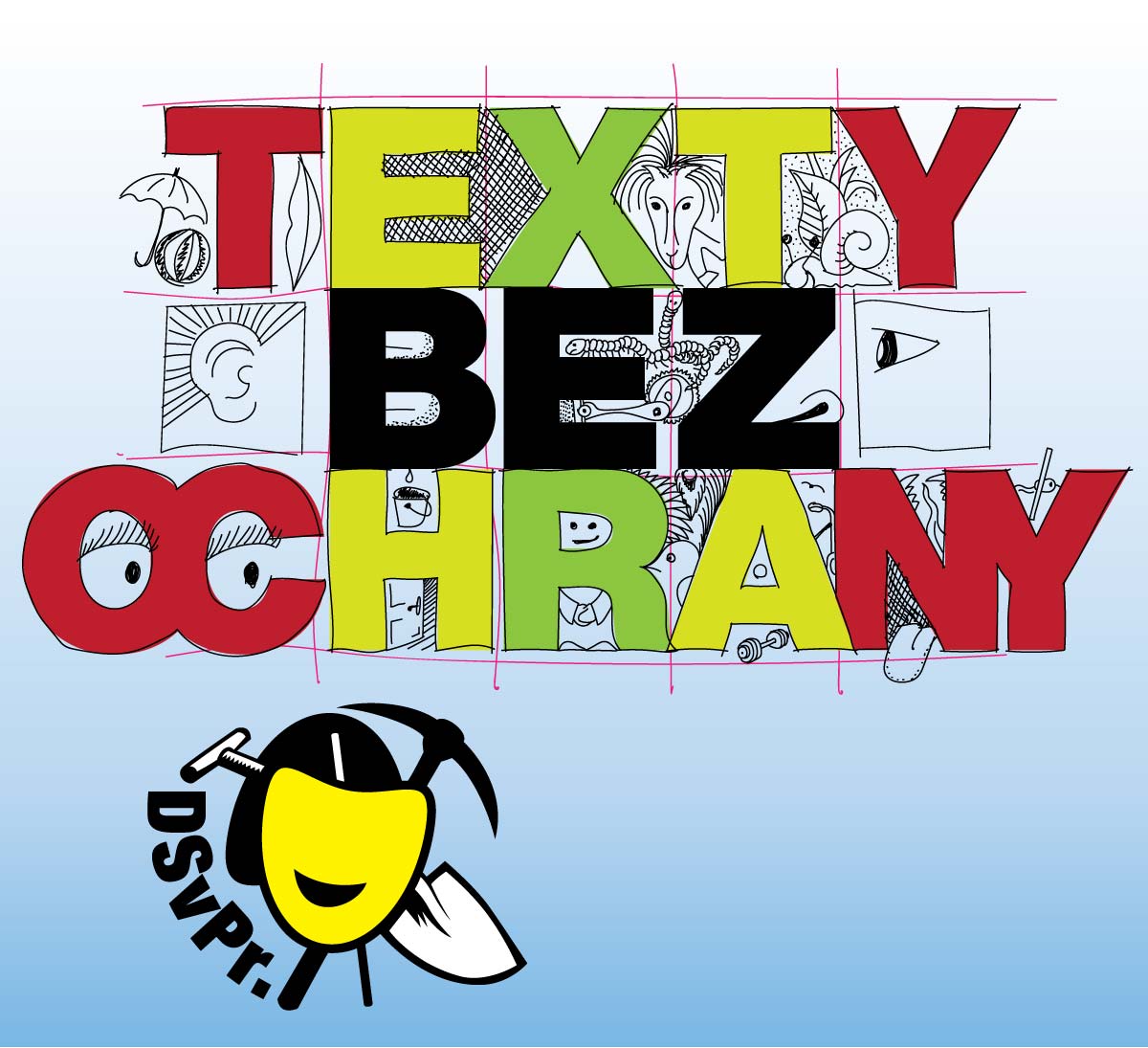 plakát Texty bez ochrany